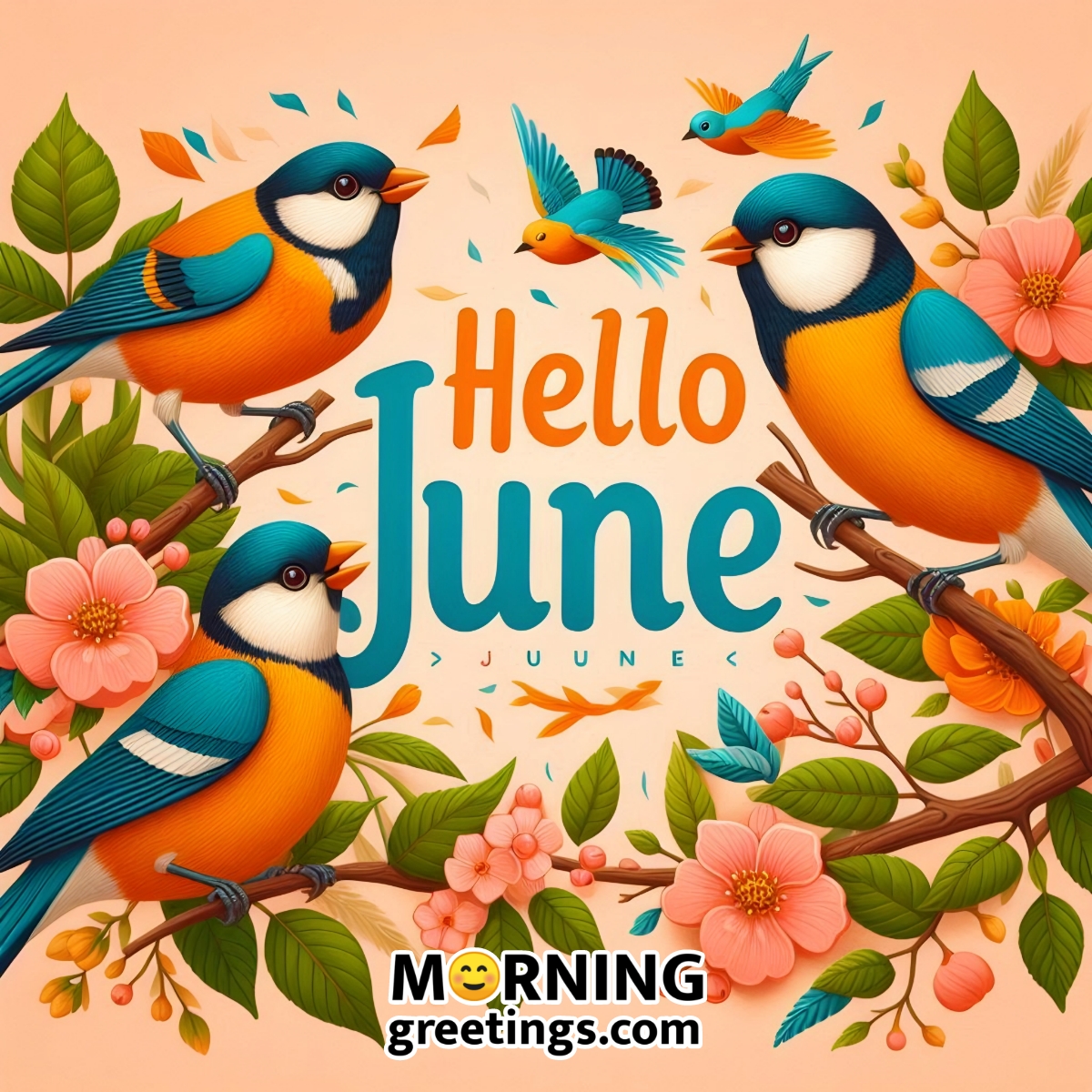 Birds Chirping Hello June