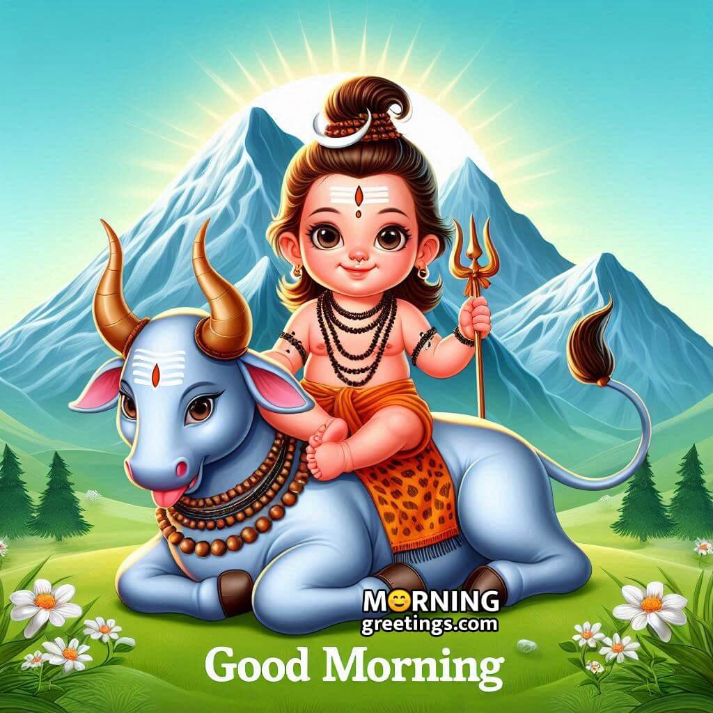 Good Morning Bal Lord Shiva Photo