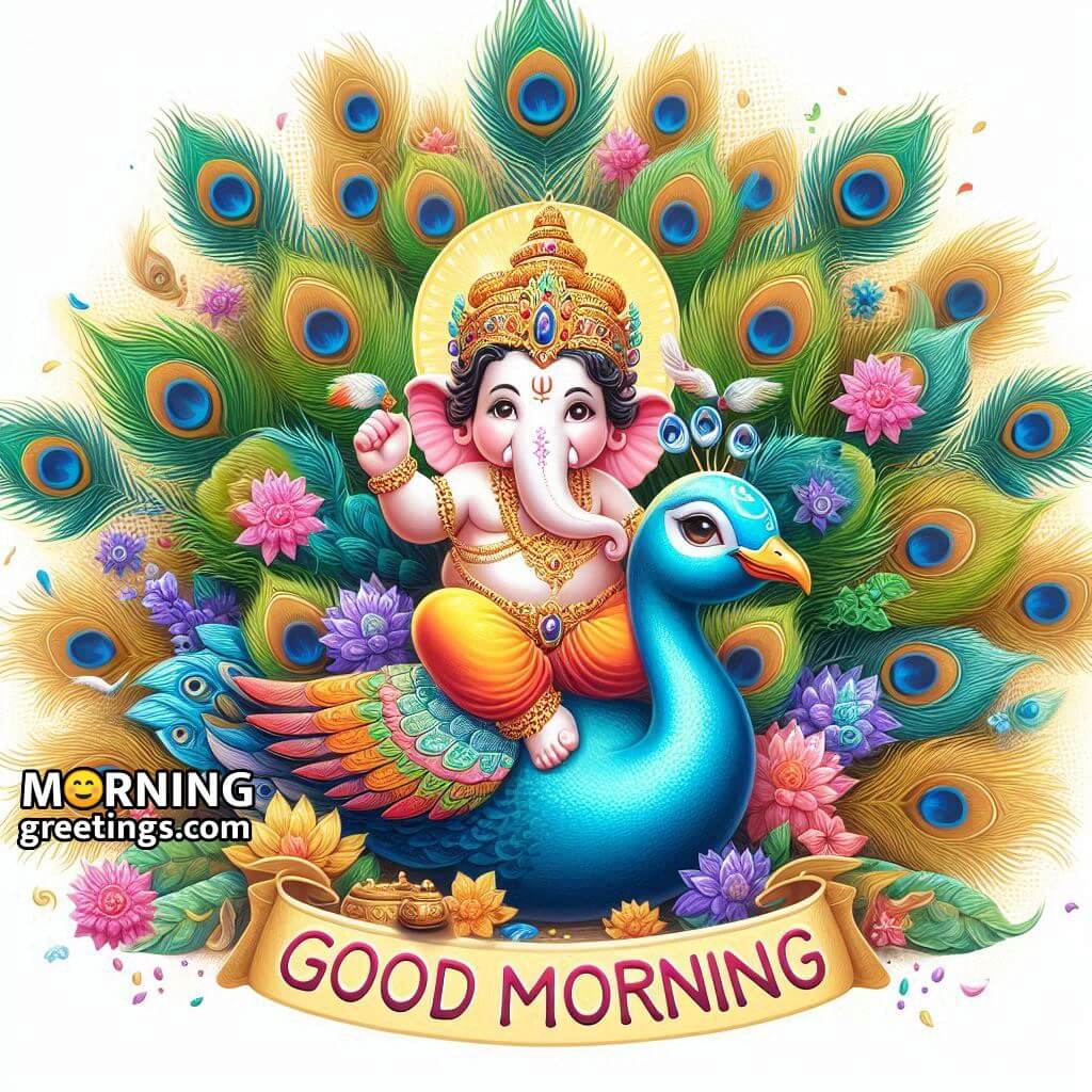 Good Morning Ganesha Status Pic