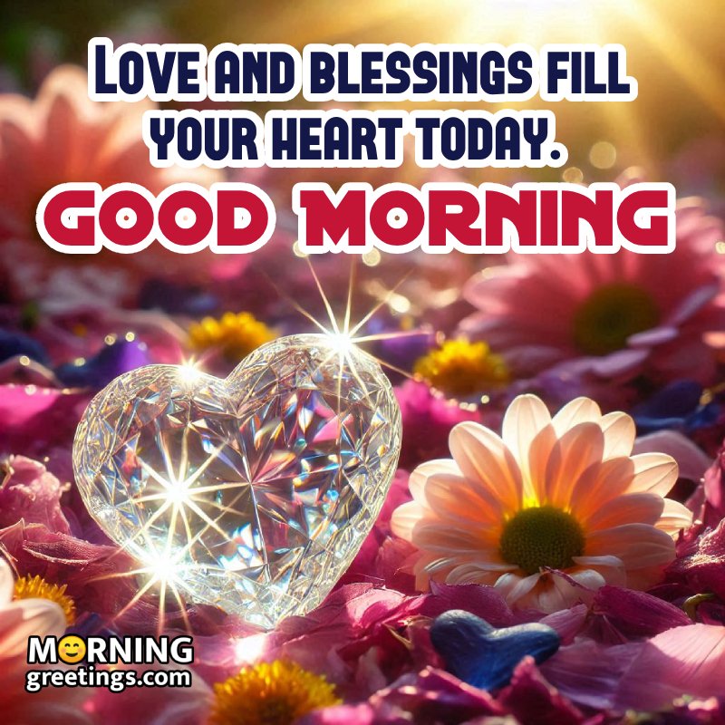 Good Morning Heart Message Pic