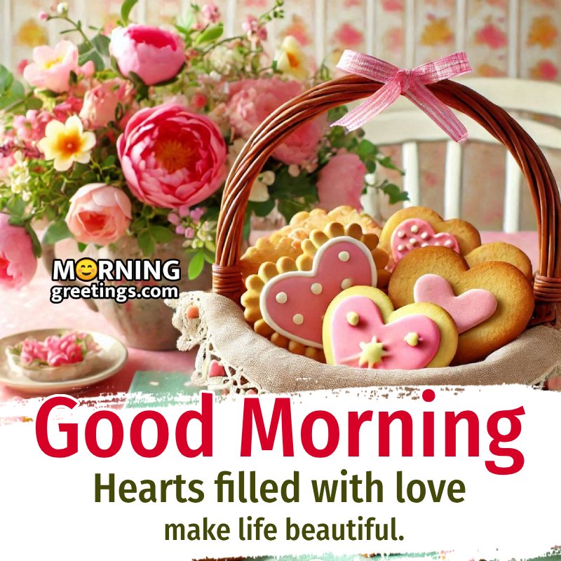 Heart Morning Cookies Pic