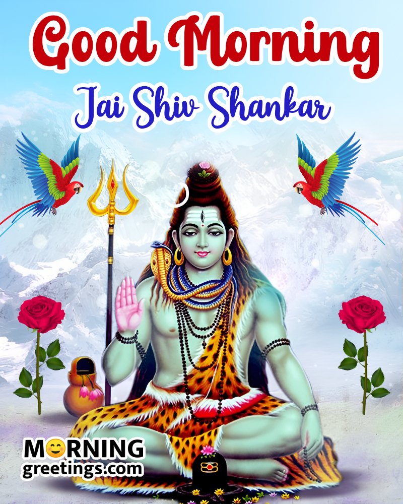Jai Shiv Shankar Morning Best Pic