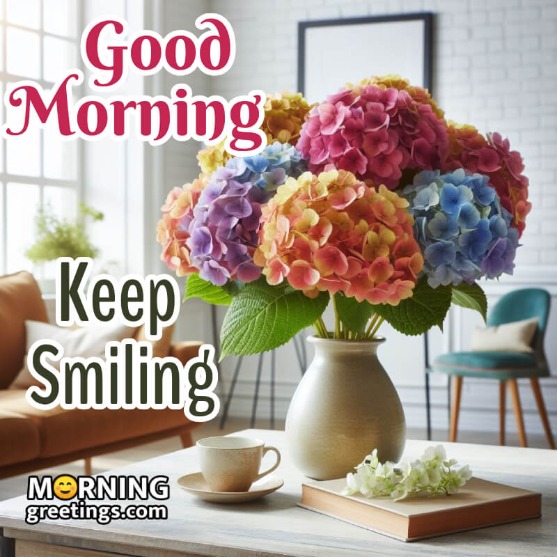 Keep Smiling Good Morning Bouquet Photo