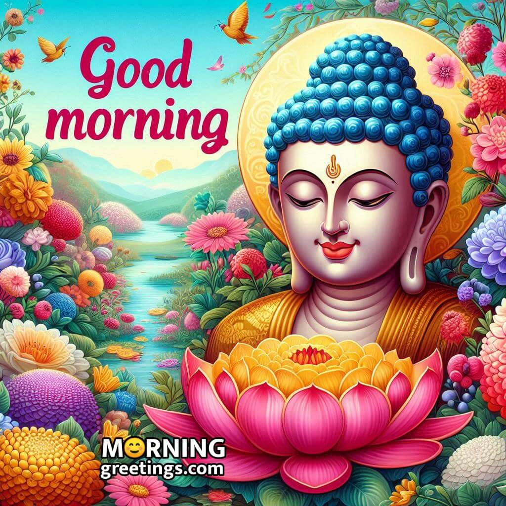 Good Morning Lord Buddha Images – Lord Buddha Blessings & Quotes
