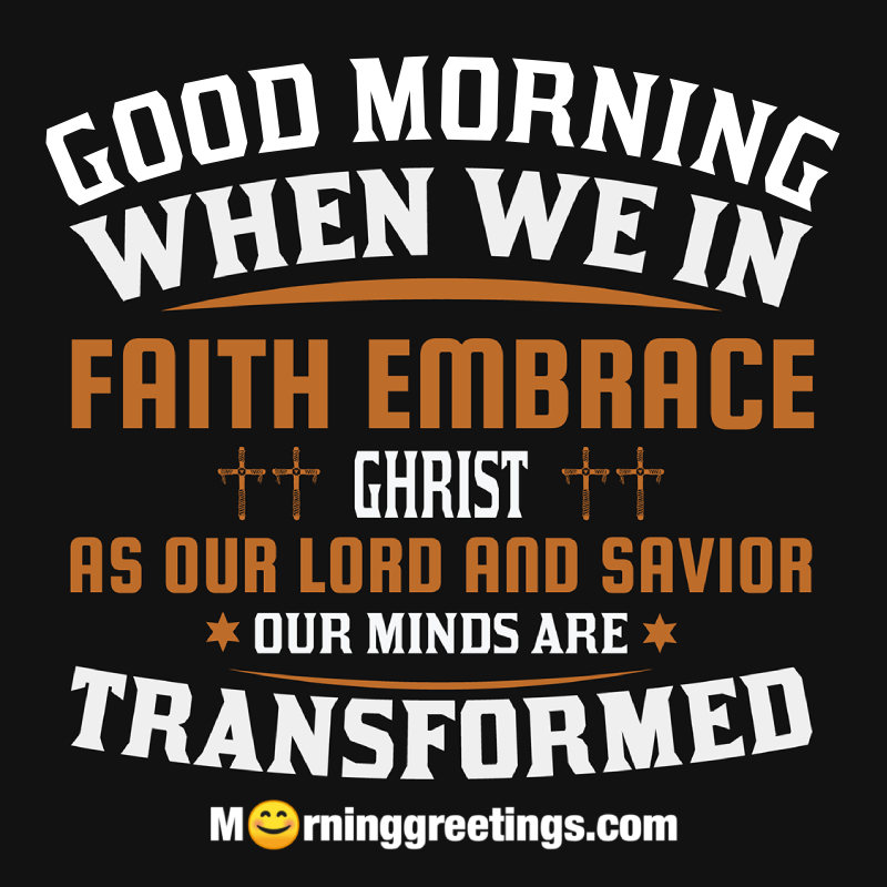 Morning Christian Faith Quote