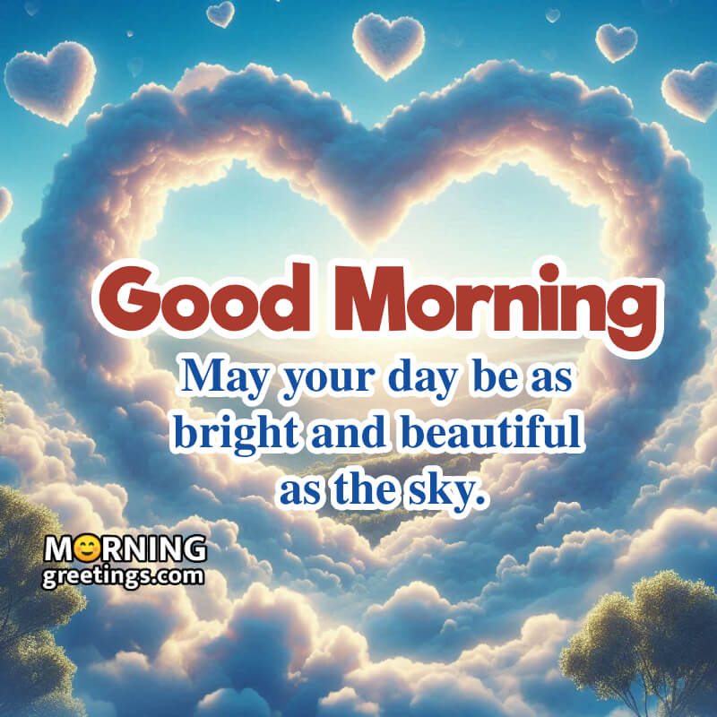 Morning Message With Heart Picture