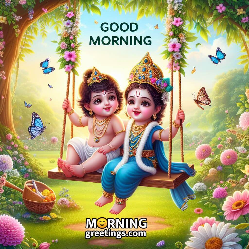 Radha Krishna Morning