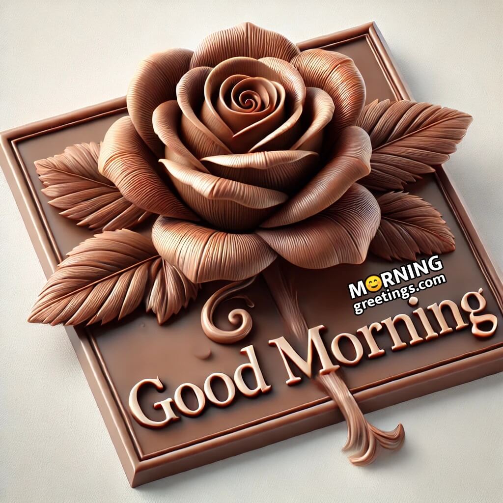 Morning Chocolate Rose Picture