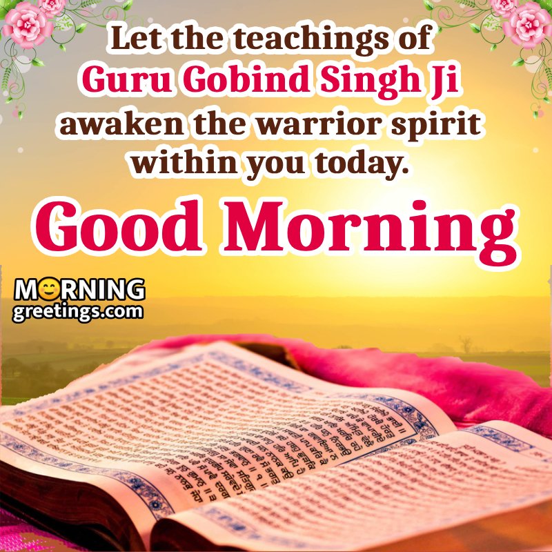 Guru Gobind Singh Ji Morning Teachings