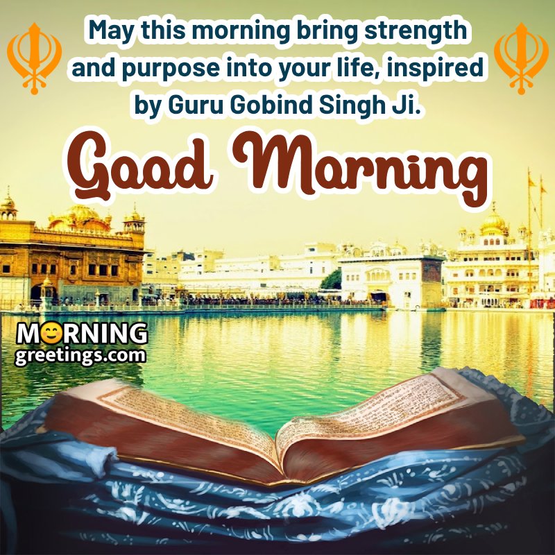 Guru Gobind Singh Ji Morning Wishes